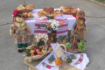 Zahvala Bogu za plodove zemlje i blagoslov kruha u Dječjem vrtiću sv. Josipa u Zagrebu