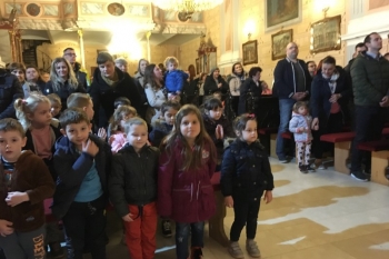 Križni put u crkvi Sv. Nikole biskupa