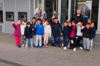 POSJET PREDŠKOLACA RAIFFEISEN BANCI