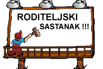 Poziv na roditeljski sastanak za I. i II. vrtićku skupinu Poziv na roditeljski sastanak za I. i II. vrtićku skupinu